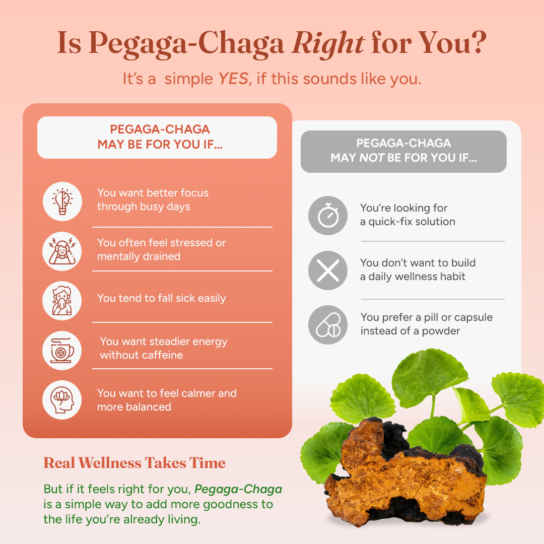 Pegaga-Chaga with Lychee & Passionfruit
