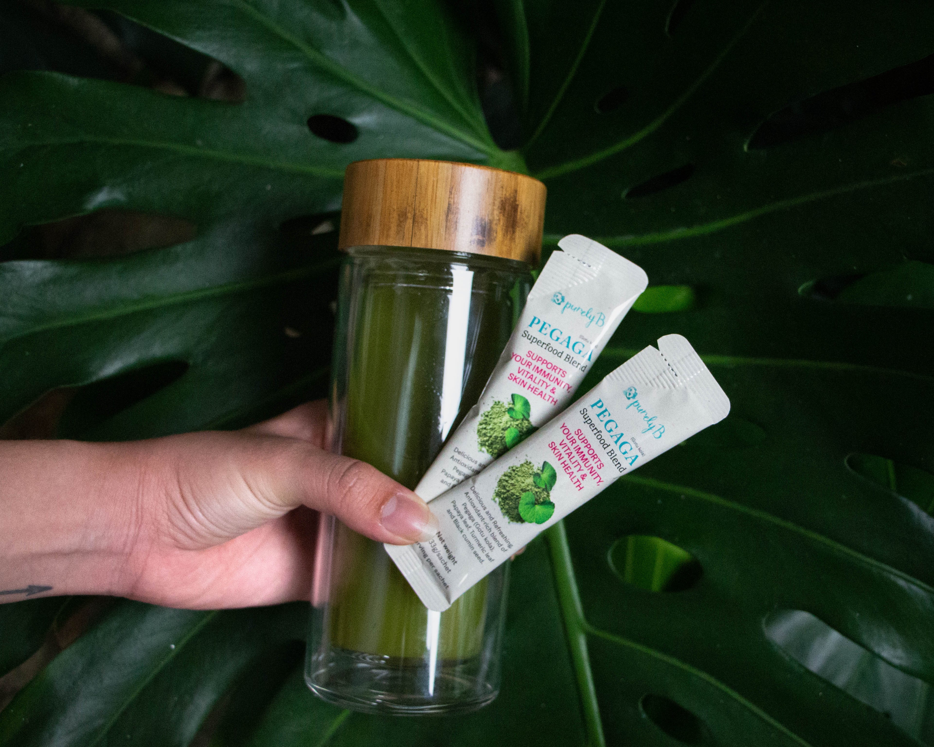 Pegaga & Tiger Milk Mushroom Travel Bundle