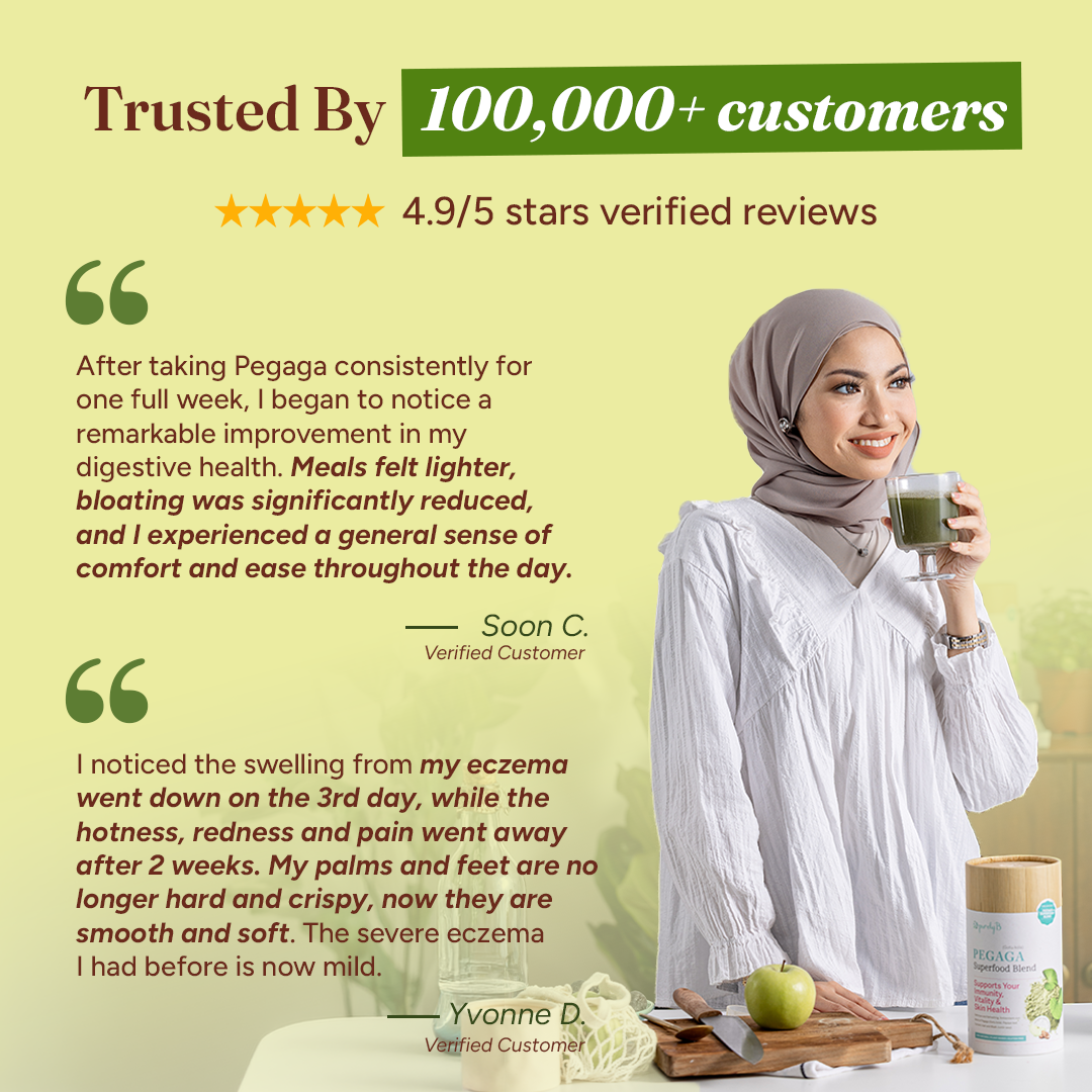 PurelyB Pegaga Sachets