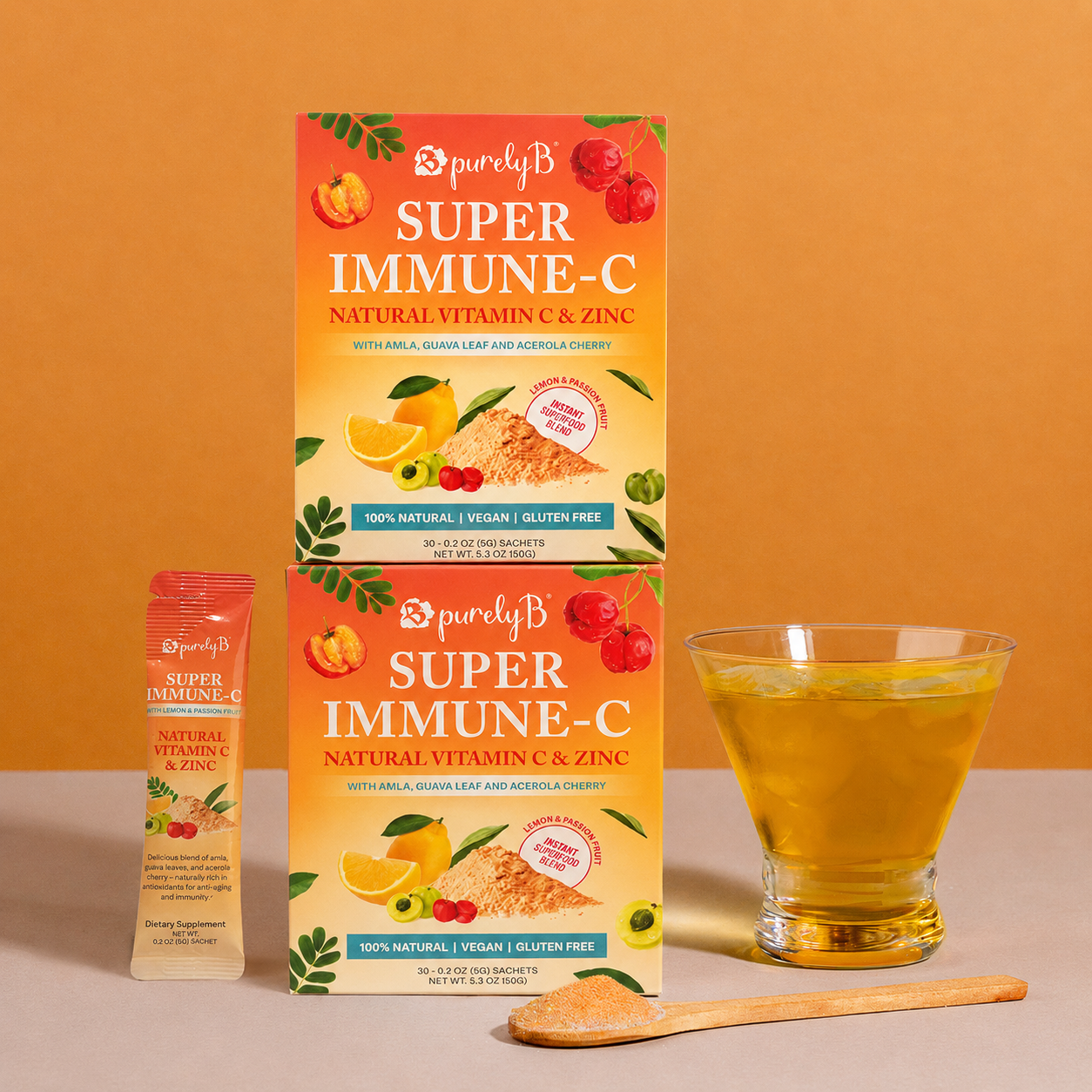 Super Immune-C: Natural Vitamin C & Zinc
