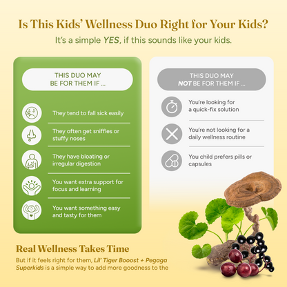 Mighty Gut, Lung &amp; Immune SuperKids Combo