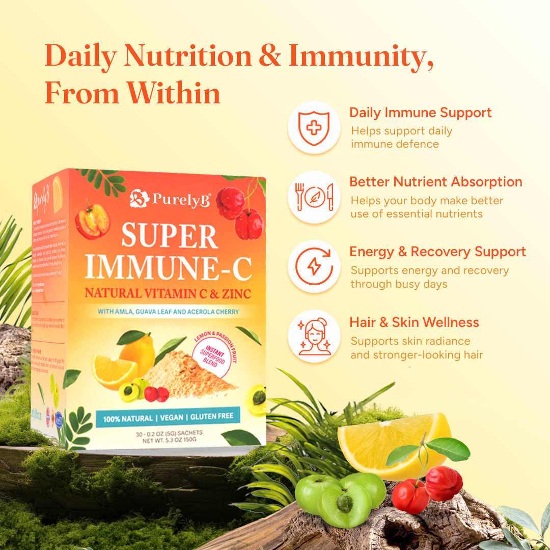 Super Immune-C: Natural Vitamin C &amp; Zinc