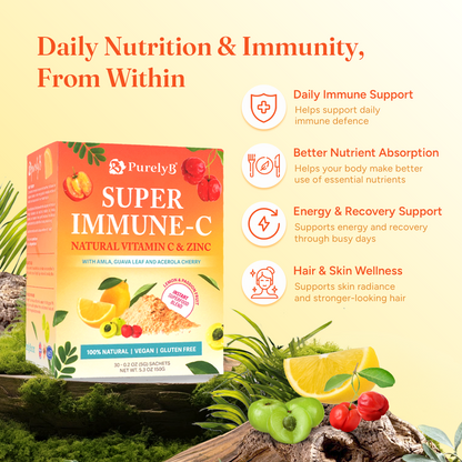 Super Immune-C: Natural Vitamin C &amp; Zinc