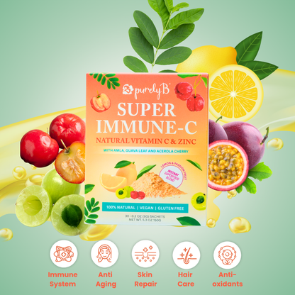 Super Immune-C: Natural Vitamin C &amp; Zinc [PRE-ORDER]
