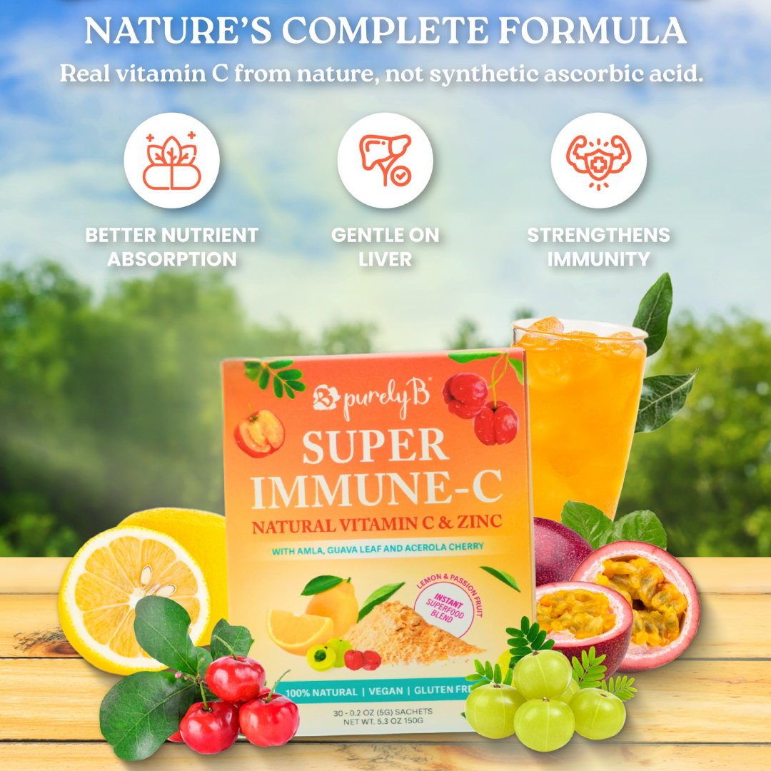 Super Immune-C: Natural Vitamin C &amp; Zinc [PRE-ORDER]