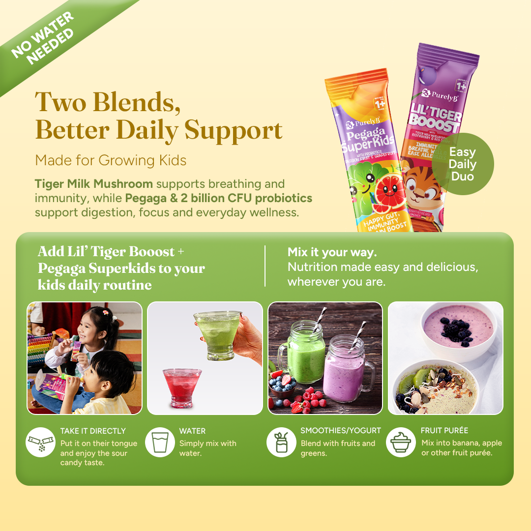 Mighty Gut, Lung &amp; Immune SuperKids Combo