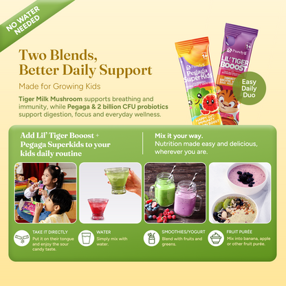 Mighty Gut, Lung &amp; Immune SuperKids Combo