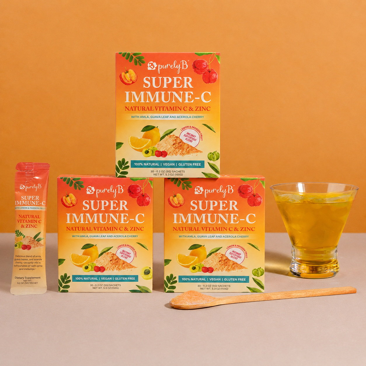 Super Immune-C: Natural Vitamin C &amp; Zinc