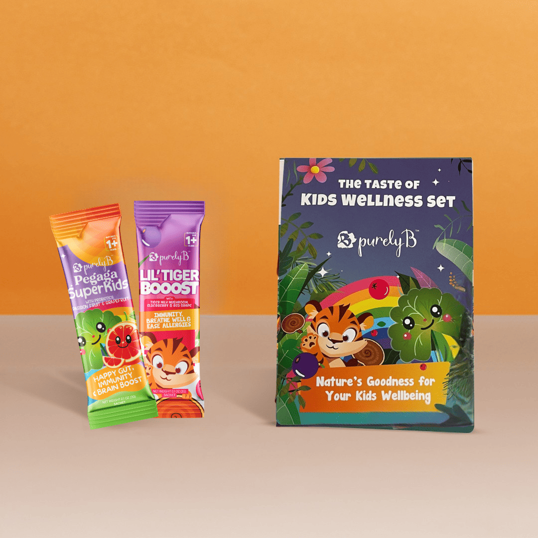 [Kids Taster Set] Pegaga Superkids &amp; Lil Tiger Booost